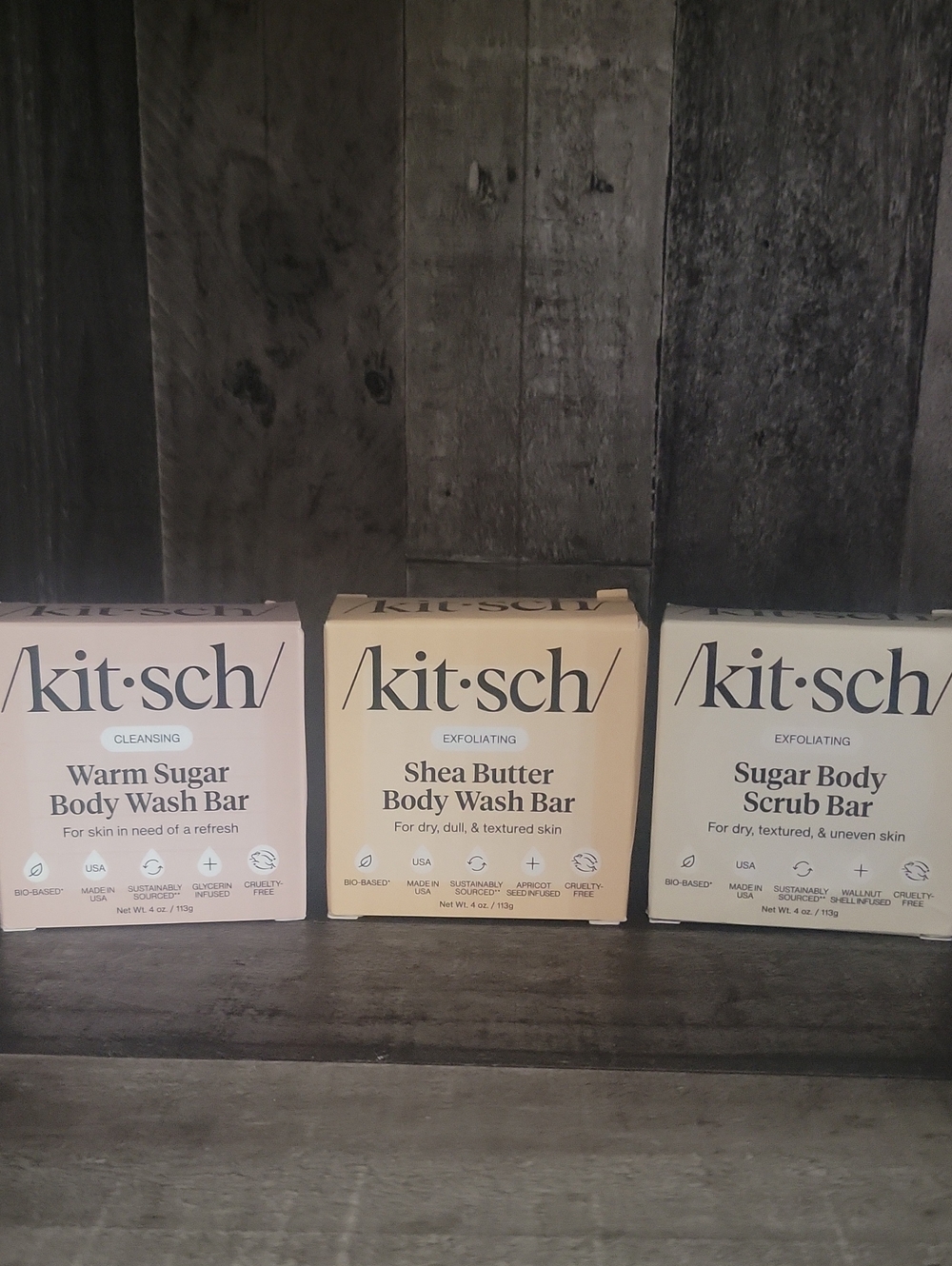Kitsch Body Wash Bar - Bundle of 3